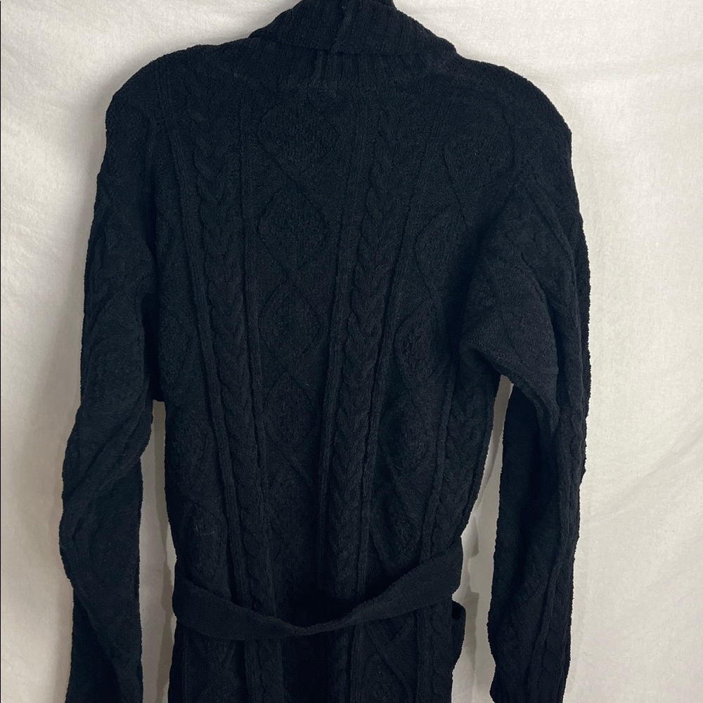 P.J. Salvage Black Knit Cardigan l/robe new small - Picture 7 of 7